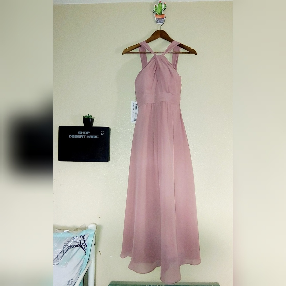 Azazie Dora gown in Dusty Rose(SD-5001/03) - Picture 4 of 8